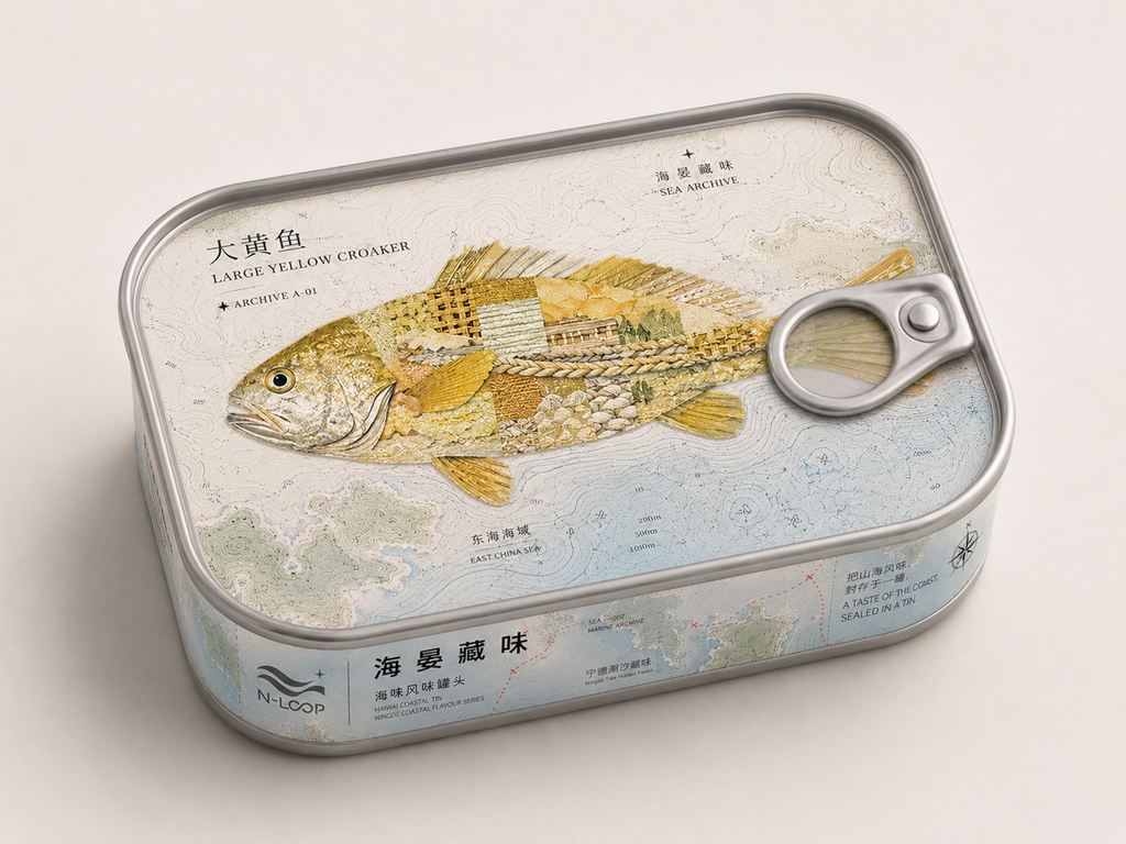 N-LOOP 海味風味罐頭