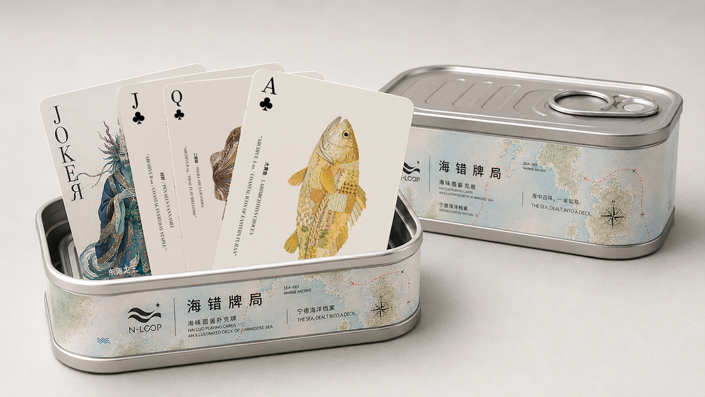 N-LOOP 海味圖鑑撲克